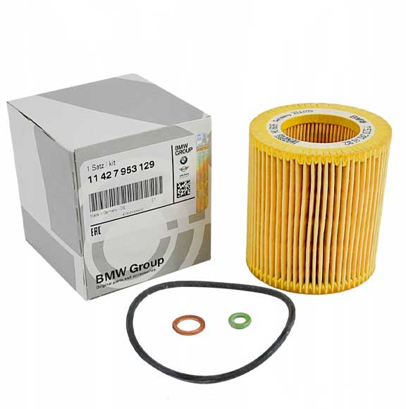 Oil Filter – BMW 5 Series F10/F11 (2010-2016); 3 Series F30/F31 (2012-2018); X3 F25 (2011 -2017); X4 F26 (2014-2018); X5 F15 (2013-2018); X6 F16 (2014-2019) – 11427953129