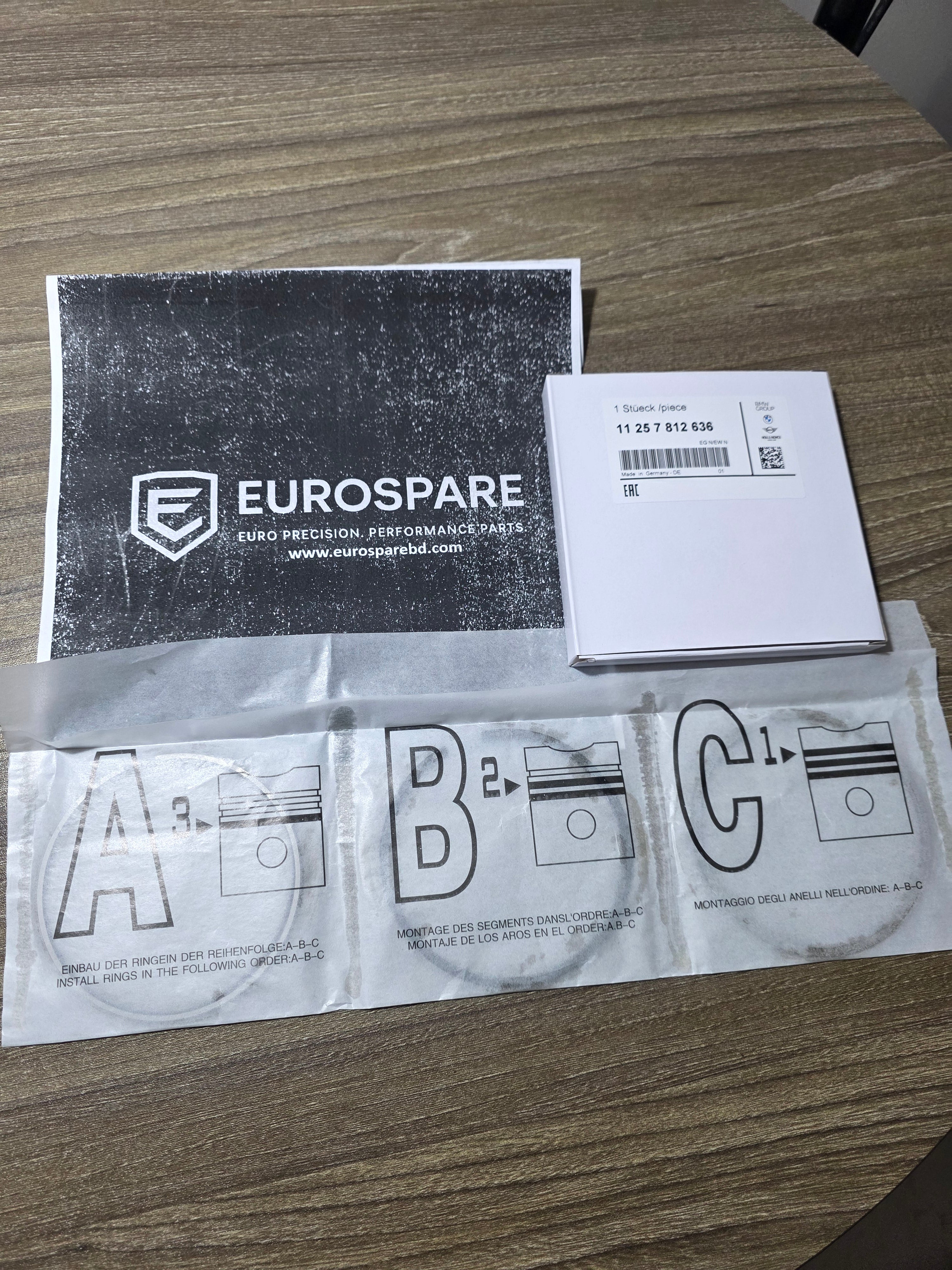 Piston Rings (STD) for N47 Engines