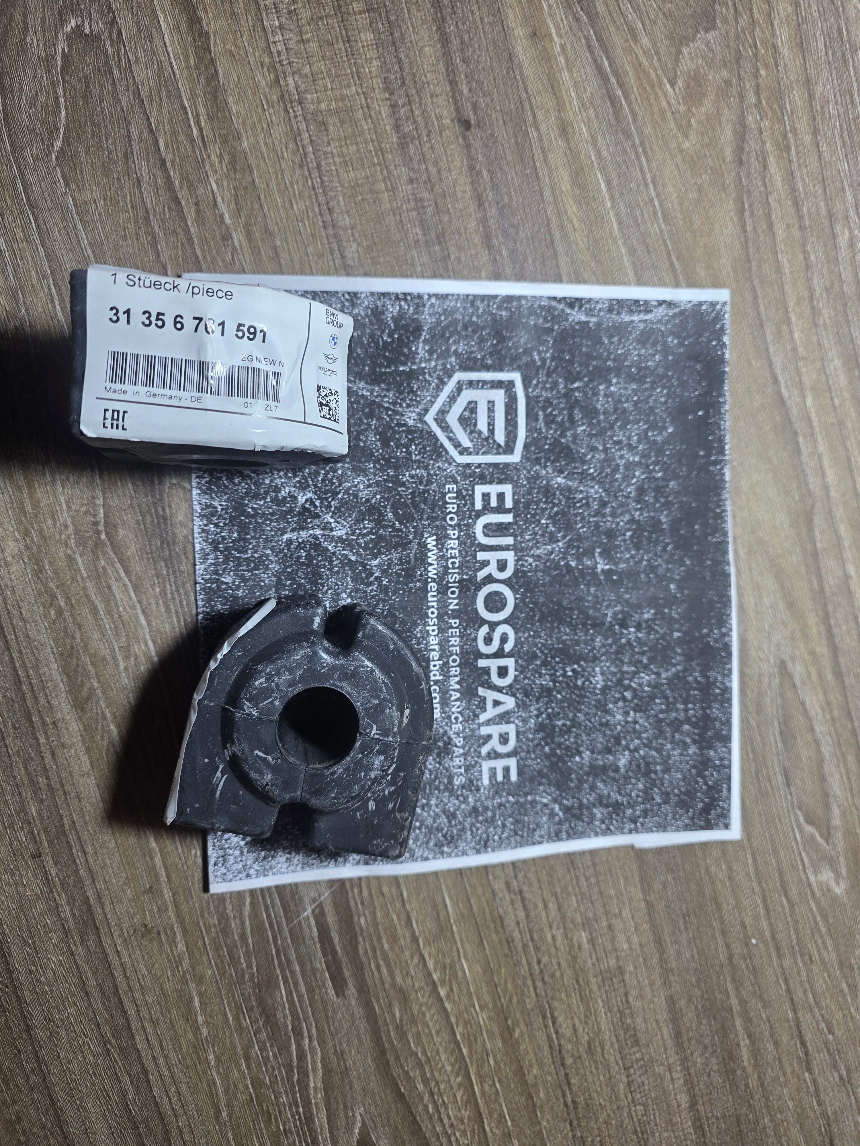 Front Stabilizer Rubber Mounting for BMW 5' Series Models E60/E61 – 31356761591