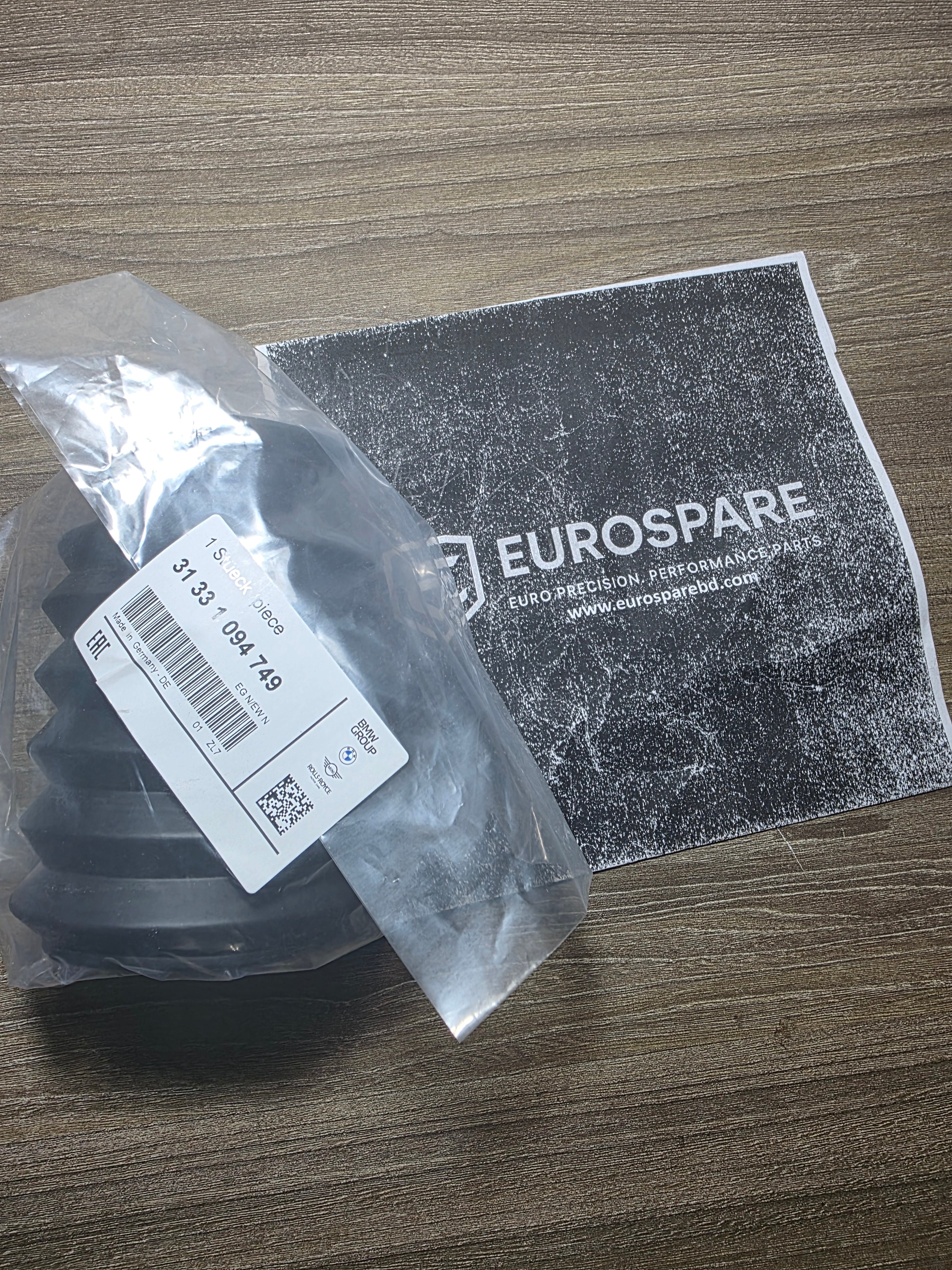 Shock Absorber Dust Protection Tube for BMW 1' Series, 3' Series, 5' Series, 6' Series, Z Series Models – 31331094749