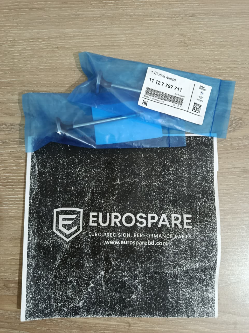 Engine Intake Valve for BMW Models – N47 / N47N / N47S / N47S1 / B37 / B47 / N57 / N57N / N57S / N57Z / B57 Diesel Engines – 11127797711 / 11348473702