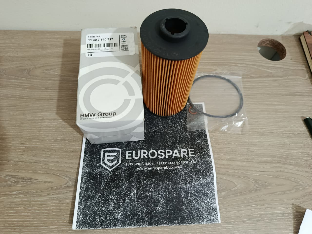 Engine Oil Filter for BMW 5' Series, 7' Series, 8' Series, X5 Series, Z Series Models – M60 / M62 / M70 / M73 / M73N / S62 / S70 Petrol Engines – 11427510717