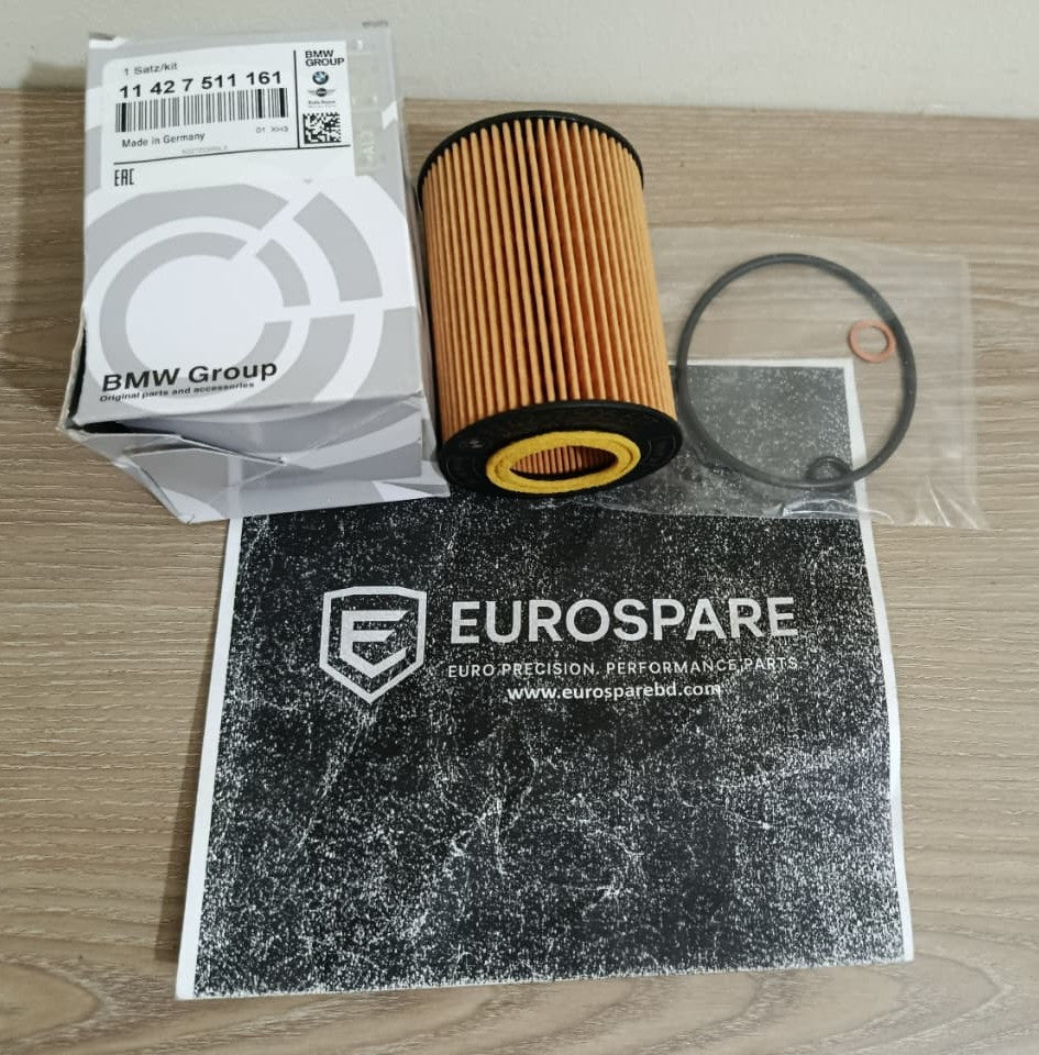 Engine Oil Filter for BMW 5' Series, 6' Series, 7' Series, X5 Series Models – N62 Petrol Engines – 11427511161