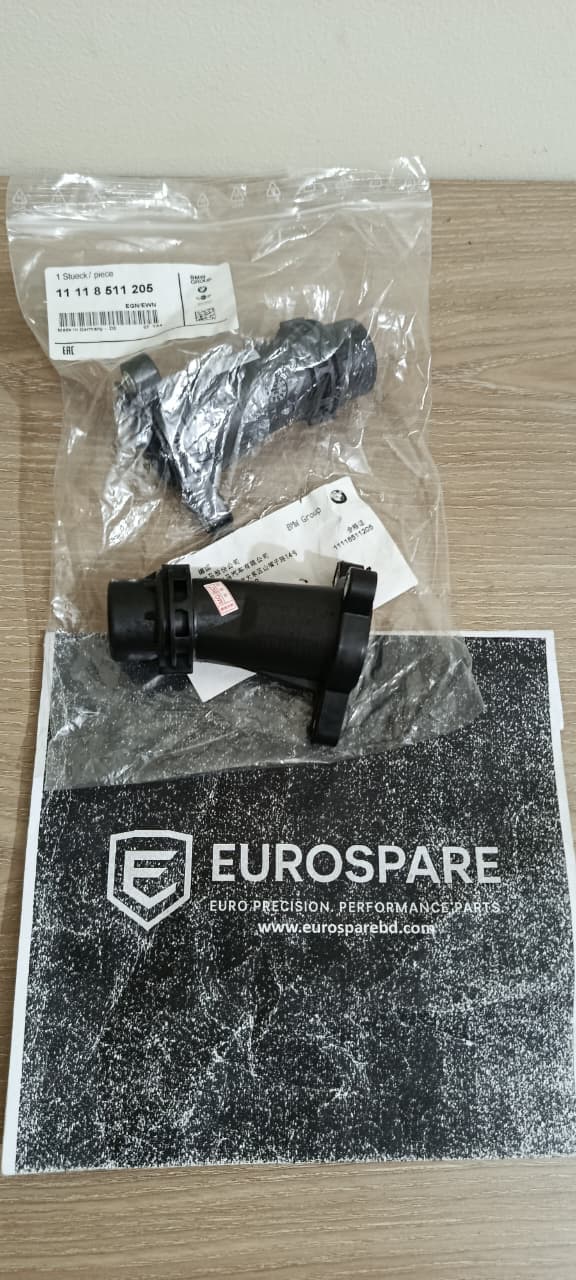 Engine Connector Pipe – BMW 3 Series F30/F31 320i/330i (B48) (2012–2018), BMW 5 Series F10/F11 520i/528i (B48) (2010–2016), BMW X1 F48 18i/20i (B38/B48) (2015–2020) – Part 11118511205